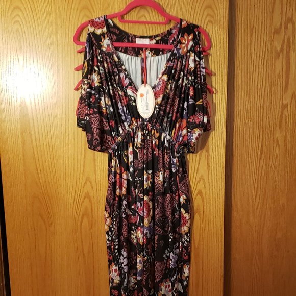 Leona Edmiston Mandy Flowers of Orient Floral Maxi - Picture 4 of 10